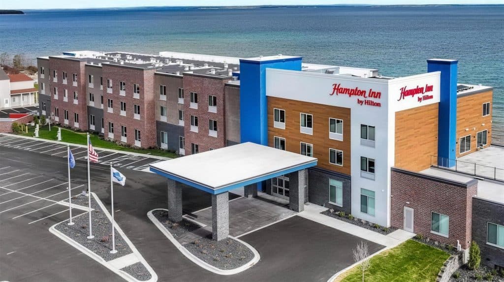Hampton Inn — St. Ignace, MI — CPM Construction project